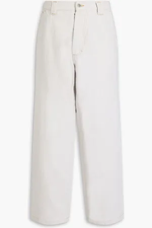 Maison Margiela Wide-leg denim jeans - Gray