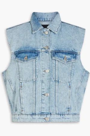 Maje Denim vest - Blue
