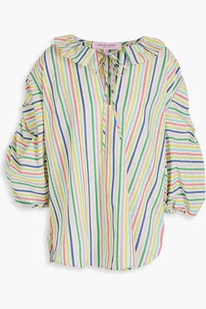 Carolina Herrera Striped cotton top