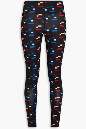 Missoni Perforated printed stretch-jersey leggings