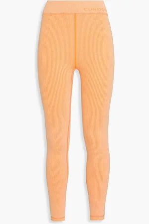 Cordova Sierra ribbed-knit leggings - Orange