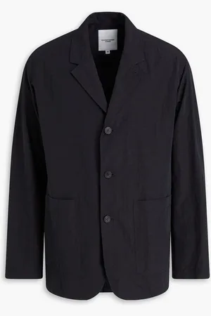 LE 17 SEPTEMBRE Crinkled poplin blazer