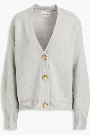 Loulou Studio Zanzibar wool and cashmere-blend cardigan - Gray