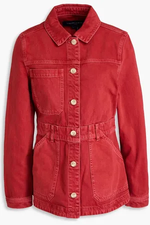 VERONICA BEARD Anzu denim jacket - Red