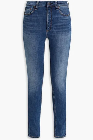 RAG&BONE Nina high-rise skinny jeans - Blue