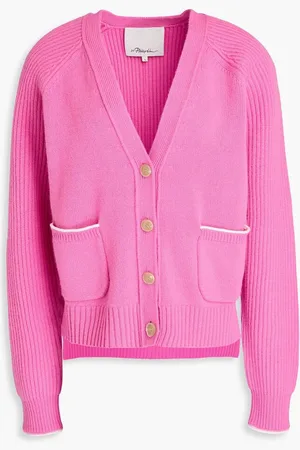 3.1 Phillip Lim Ribbed-knit cardigan - Pink