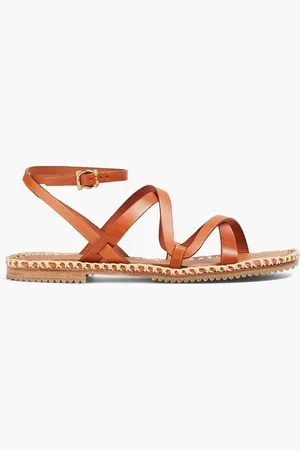 ZIMMERMANN Leather sandals - Brown