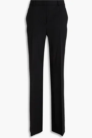 Alberta Ferretti Wool-blend twill straight-leg pants
