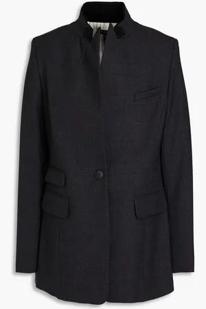 RAG&BONE Paloma wool-crepe blazer - Gray