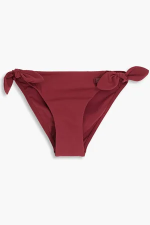 ZIMMERMANN Bow-detailed low-rise bikini briefs