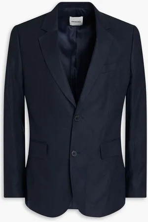 Sandro Linen blazer - Blue