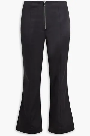 Ganni Satin flared pants