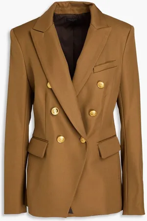 RAG&BONE Preston double-breasted wool-twill blazer