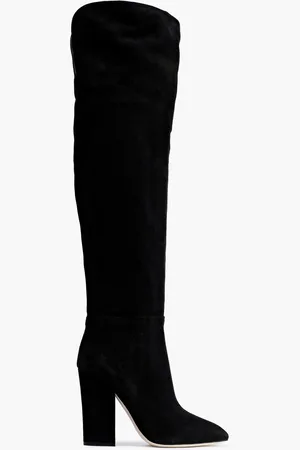 Sergio Rossi Suede over-the-knee boots