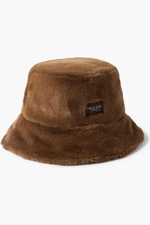 RAG&BONE Addison reversible fleece and recycled-shell bucket hat