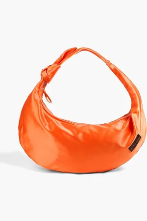STINE GOYA Jannis knotted satin shoulder bag