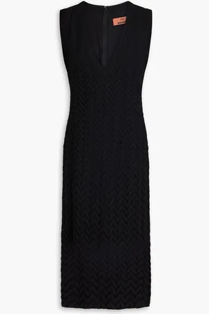 Missoni Cotton-blend crochet-knit dress