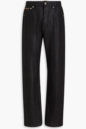 Missoni Crochet-knit cotton-blend pants