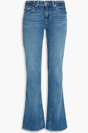Paige Sloane low-rise slim-leg jeans - Blue