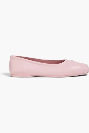 Marni Leather ballet flats - Pink
