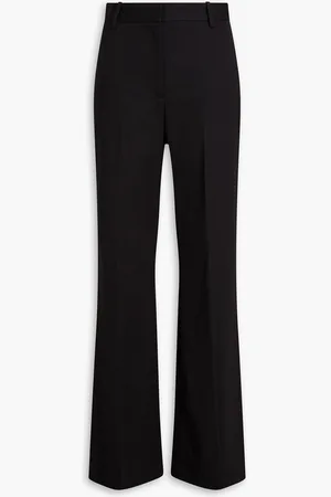 NILI LOTAN Arielle wool-twill flared pants