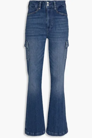 Paige Dion high-rise flared jeans - Blue