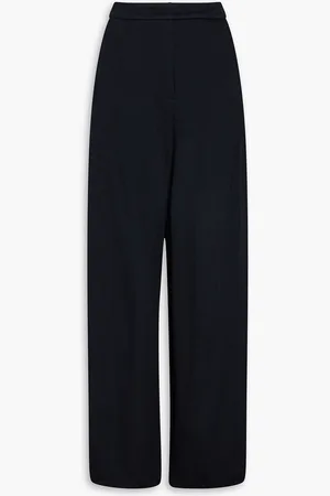 Emporio Armani Jersey wide-leg pants - Blue