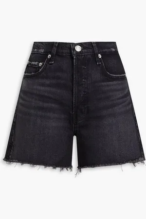 RAG&BONE Vintage Cut Off distressed denim shorts