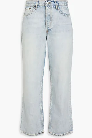RE/DONE 90s faded straight-leg jeans - Blue