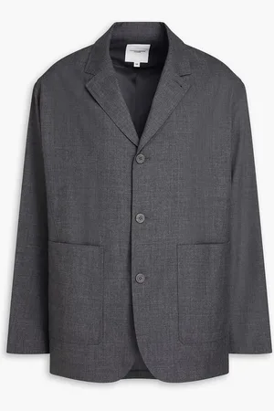 LE 17 SEPTEMBRE Wool blazer - Gray