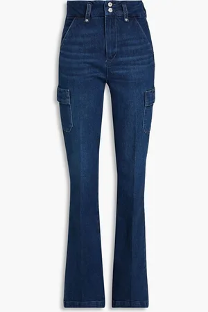 Paige Dion high-rise flared jeans - Blue