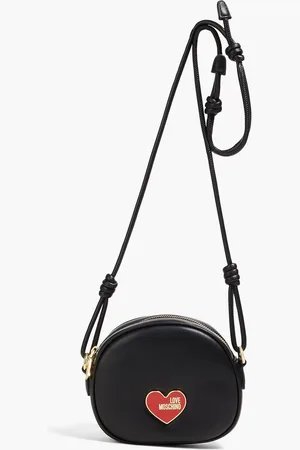 Moschino Padded faux leather cross-body bag