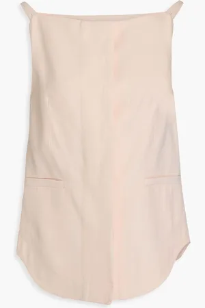 Loulou Studio Mihant twill top - Pink