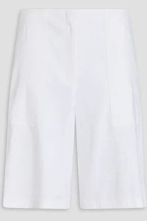 THEORY Linen-blend shorts