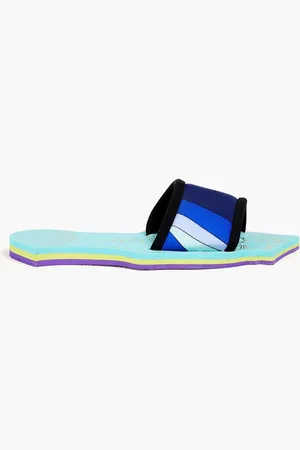 Puccini Printed jersey slides