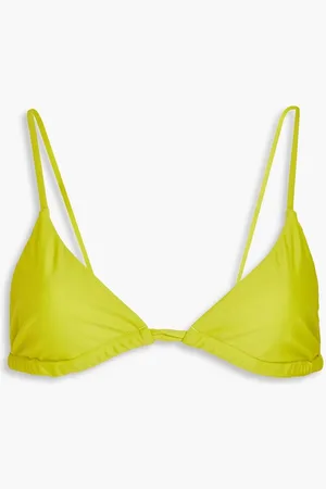 Casa Raki Cindy triangle bikini top - Green