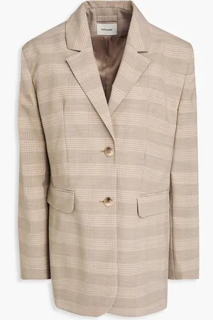 Holzweiler Checked jacquard blazer - Neutral