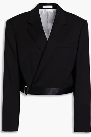 Helmut Lang Cropped wool blazer