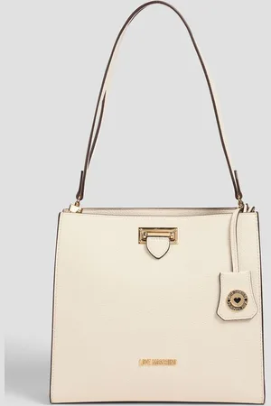 Moschino Embellished shoulder bag - White