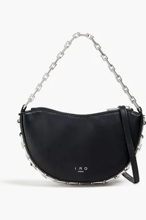 IRO Arc Baby chain-embellished leather shoulder bag