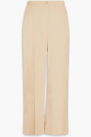 Claudie Pierlot Play crepe wide-leg pants - Neutral