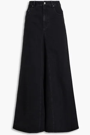 tibi Denim maxi skirt