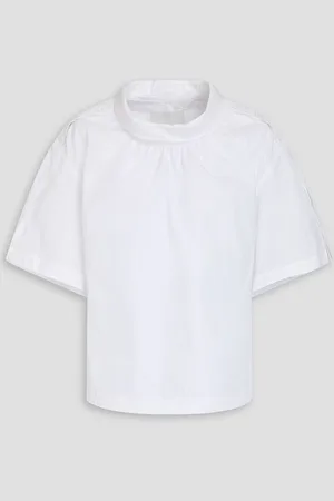 3.1 Phillip Lim Cotton-blend poplin blouse