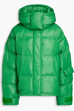 Holzweiler Quilted shell hooded jacket