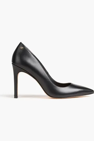 Stuart Weitzman Leigh 95 leather pumps