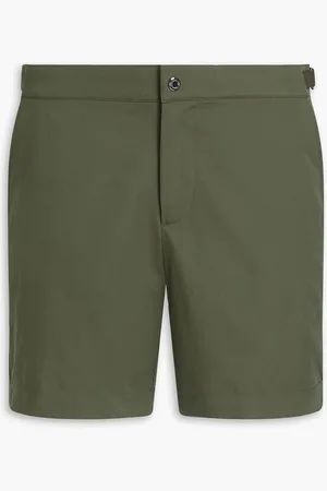 Frescobol Carioca Rio mid-length swim shorts - Green