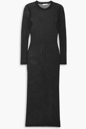 GOOD AMERICAN Stretch -mesh midi dress