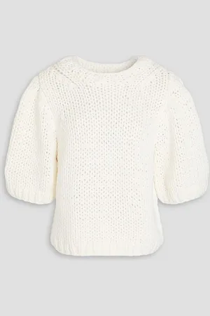 tibi Cotton-blend sweater