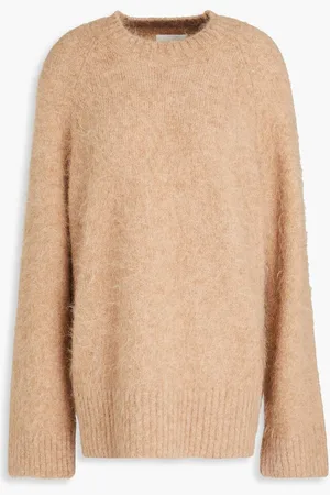 Holzweiler Brushed alpaca-blend sweater - Neutral