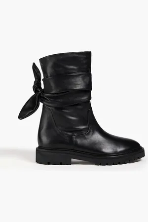 IRO Knotted leather combat boots